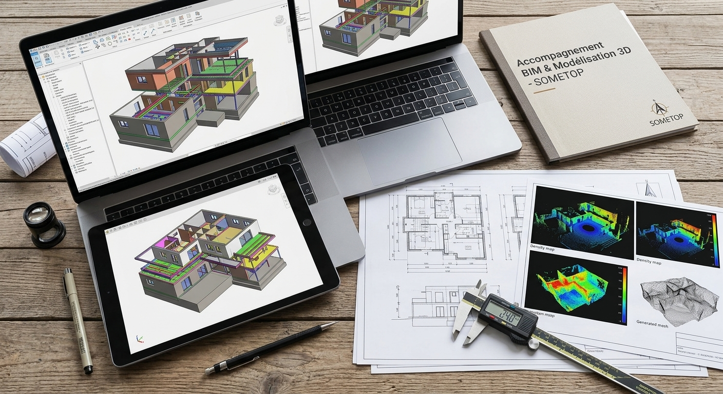Accompagnement BIM & Modélisation 3D 